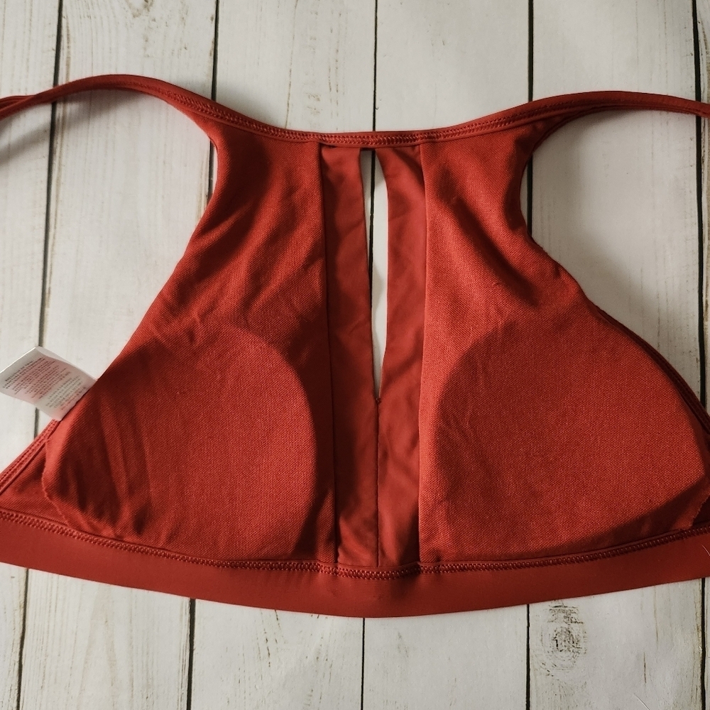 Skye Halter Bikini Top Size Medium Terracotta - Picture 5 of 9